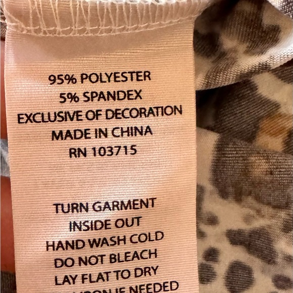 Nanette Lepore Black and Brown 3/4 Sleeve Blouse - Picture 8 of 9